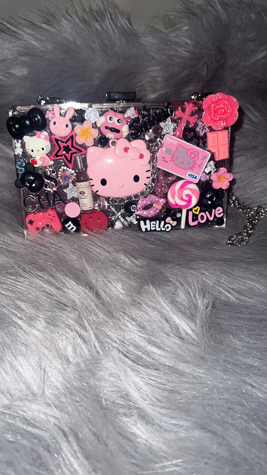 Freestyle clear junk purse