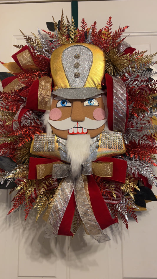 Nutcracker wreath