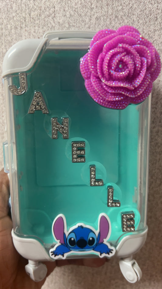 Freestyle custom Junk suitcase favors