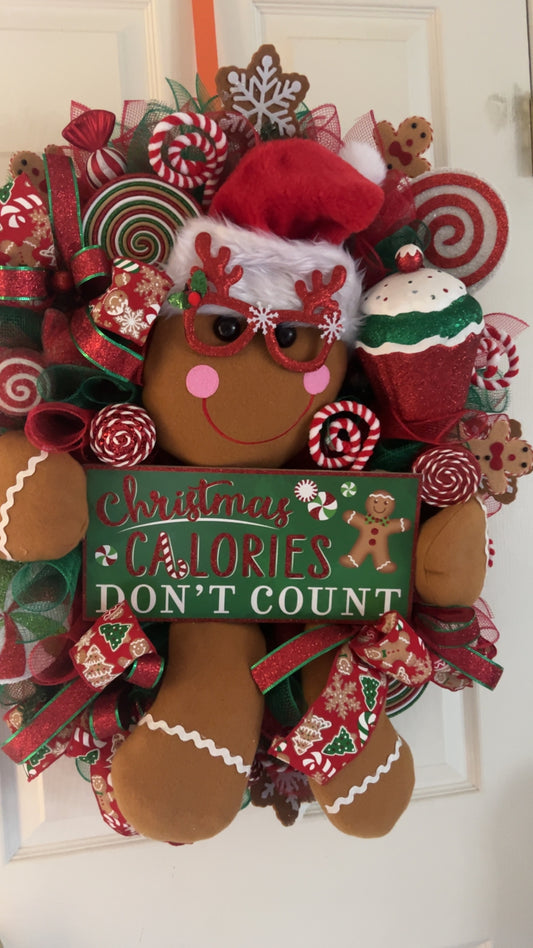 Gingerbread wreath