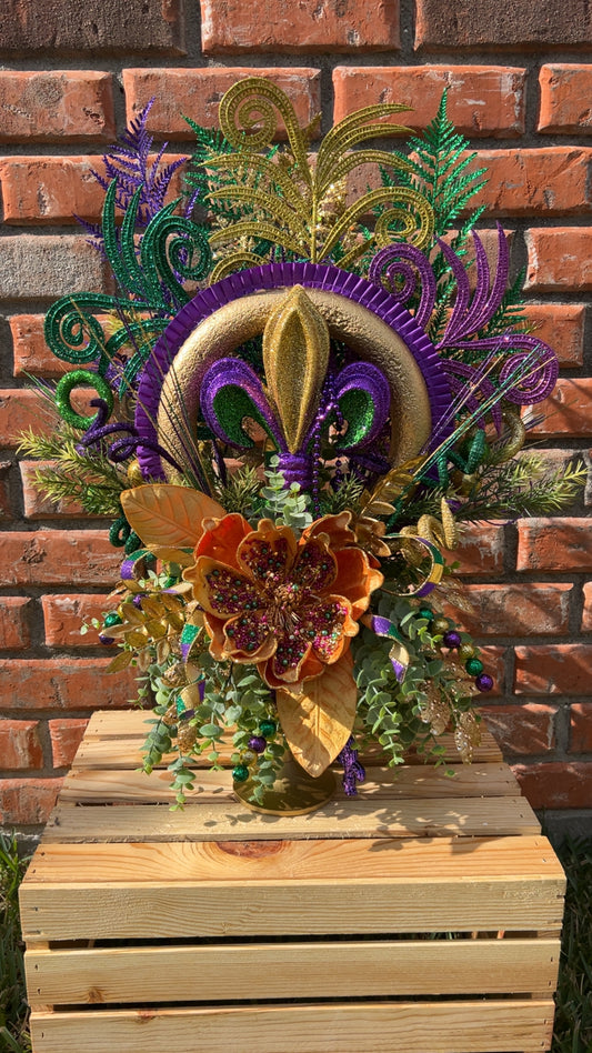 Mardi Gras Centerpieces