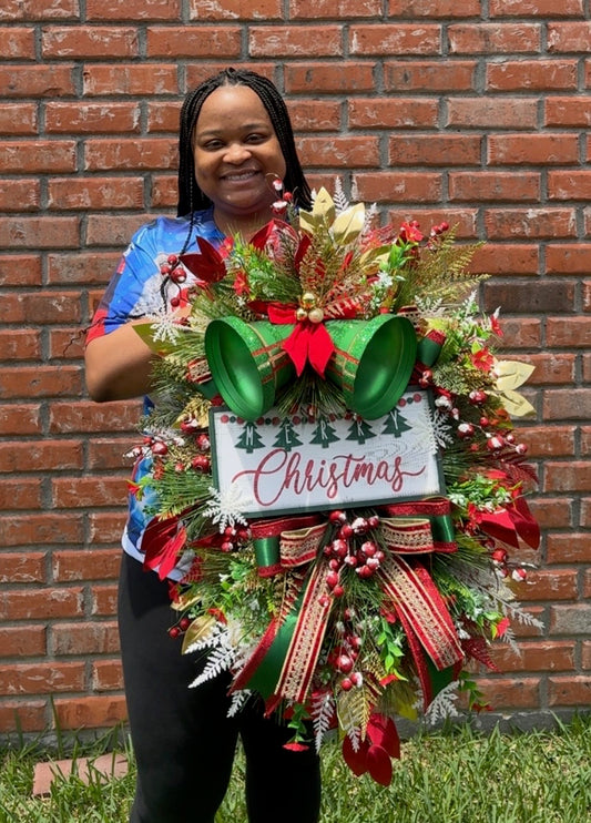 Merry Christmas Wreath